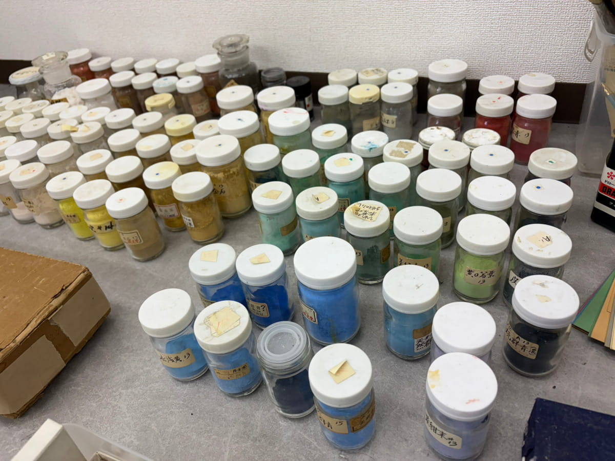 天然岩絵具