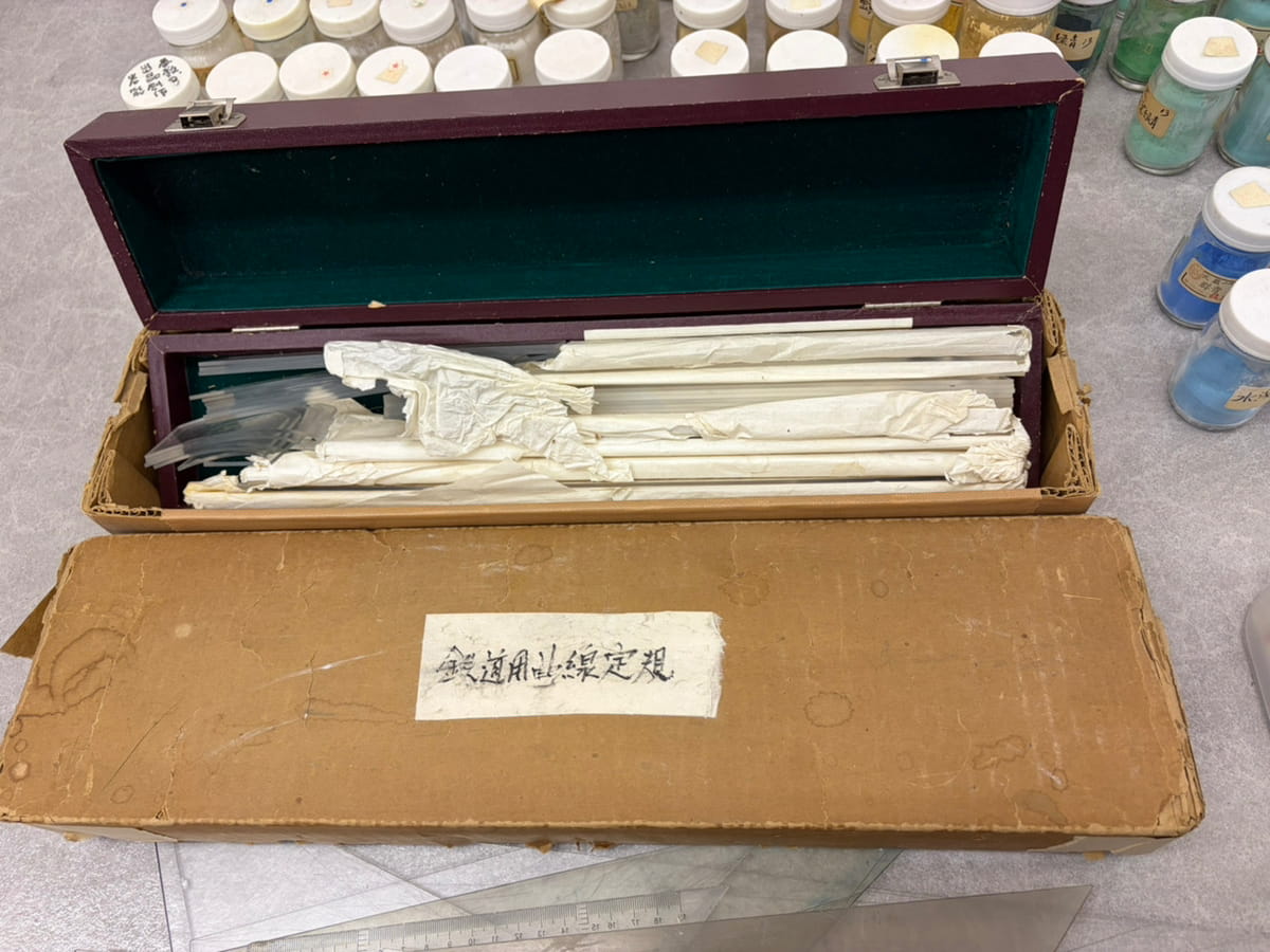 鉄道用曲線定規